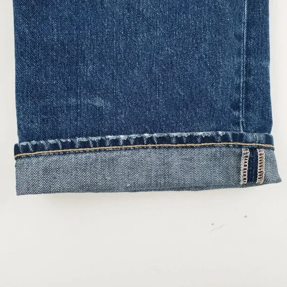 Polo Ralph Lauren Jean Neale Women Size 29 Button Fly Distressed Loose Boyfriend - Picture 10 of 15